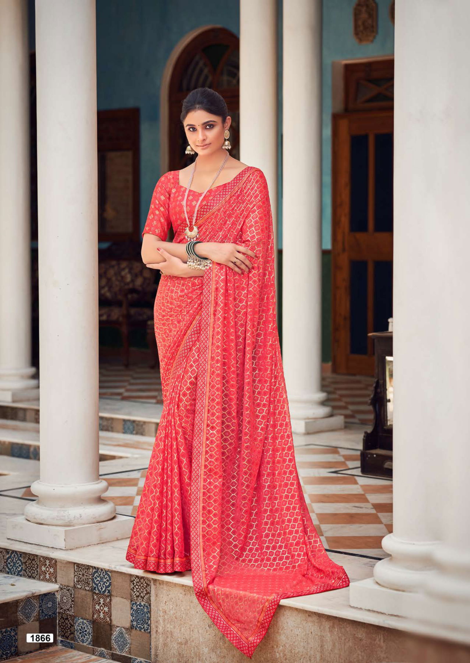 Kashvi Shring New Printed Designer Ethnic Wear Latest Saree Collection